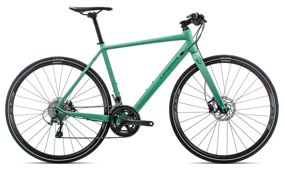 Фотография Велосипед 28" Orbea Vector 10 (2020) 2020 Зеленый 